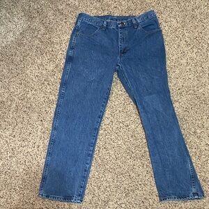 Rustler Men's Straight Jeans - Blue